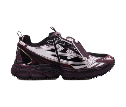 BE RIGHT BACK burgundy sneakers